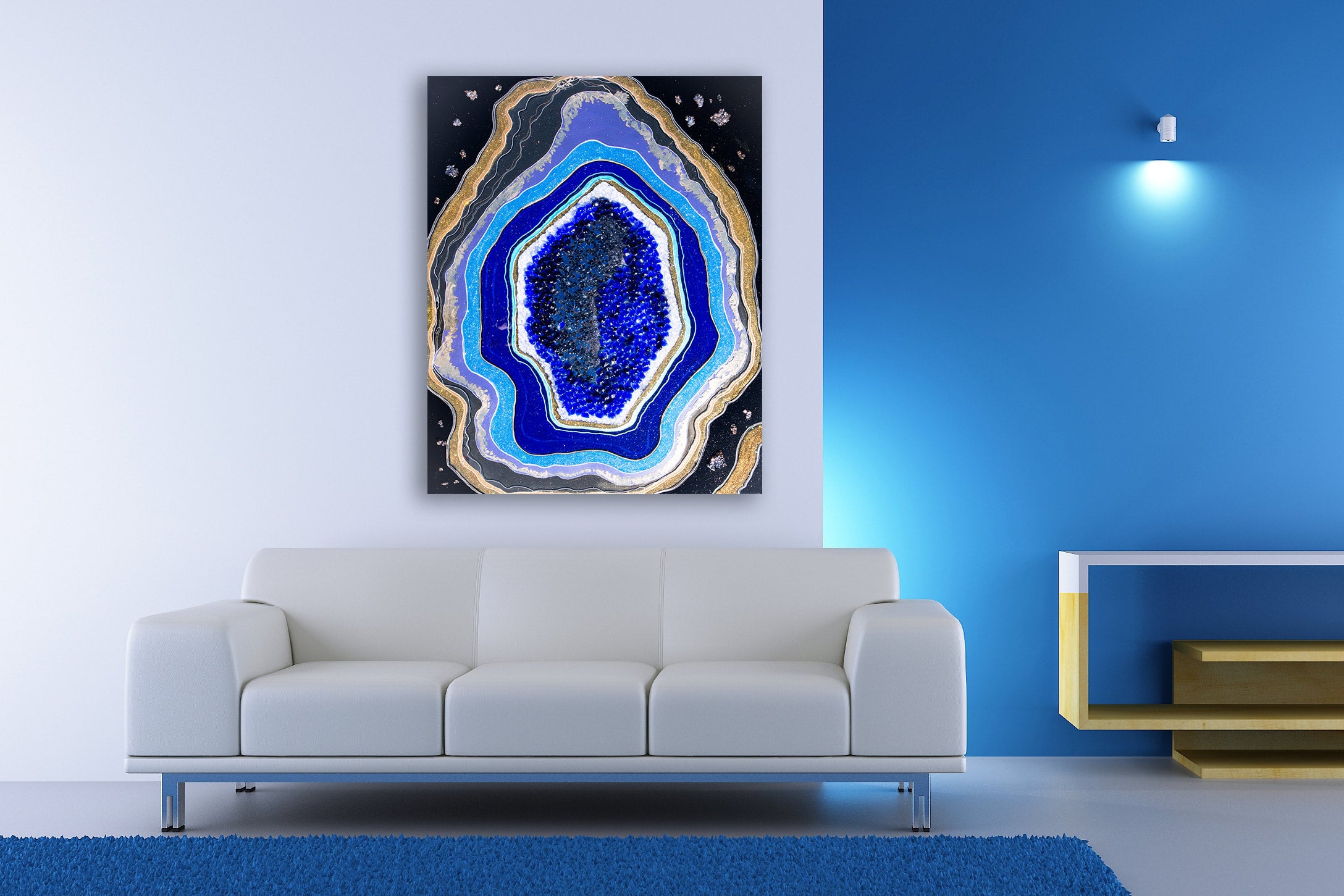 風景画 MIZNECOSMITH 金属フレーム Cart | Splash Fine Art
